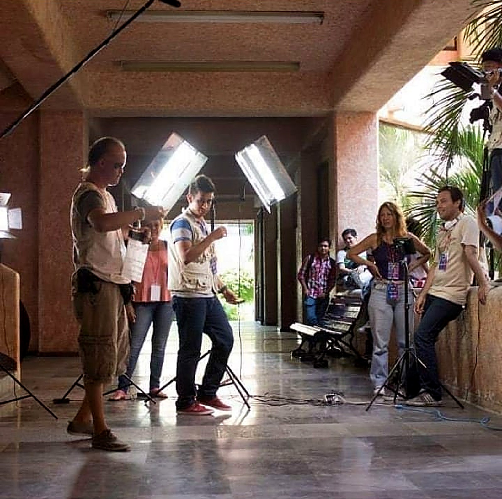 ACAPULCO SUEÑAの撮影 · アカプルコ・アメリカン大学